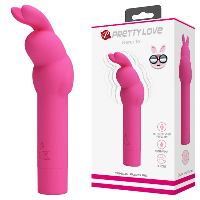 Wibrator Króliczek Gerardo Pretty Love | 100% ORYGINAŁ| DYSKRETNA PRZESYŁKA